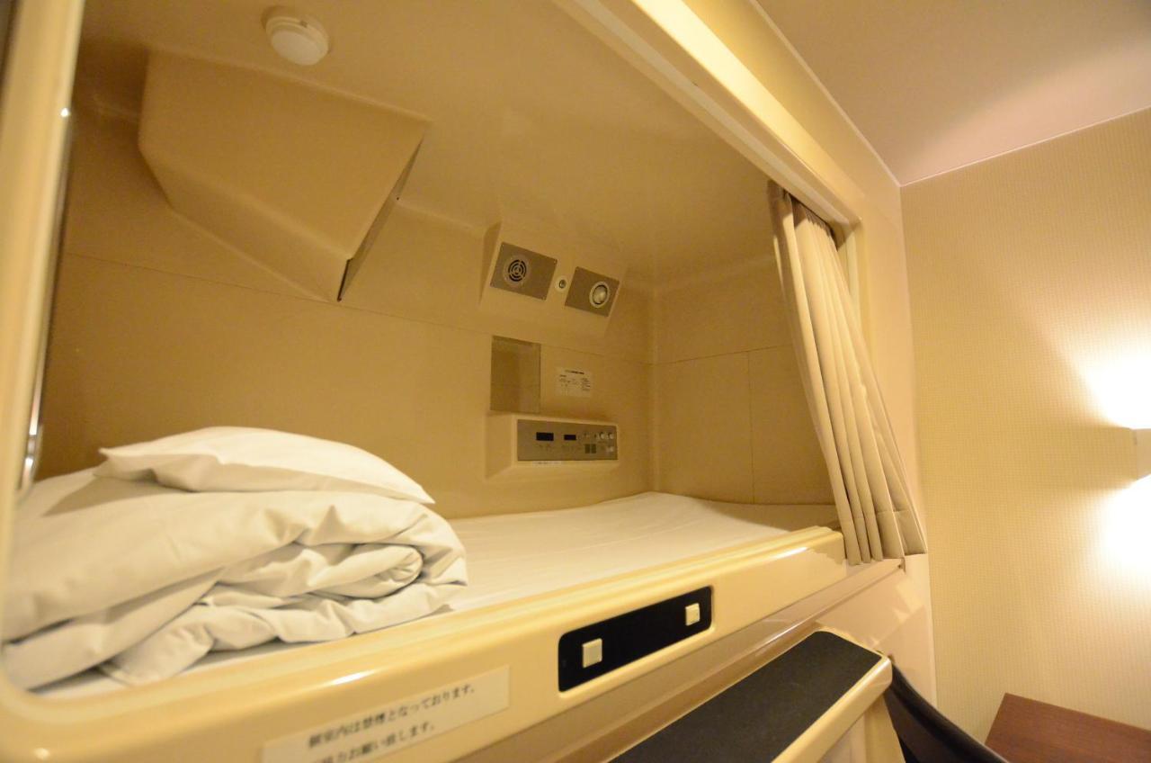 Kumamoto Capsule Hotel Bagian luar foto