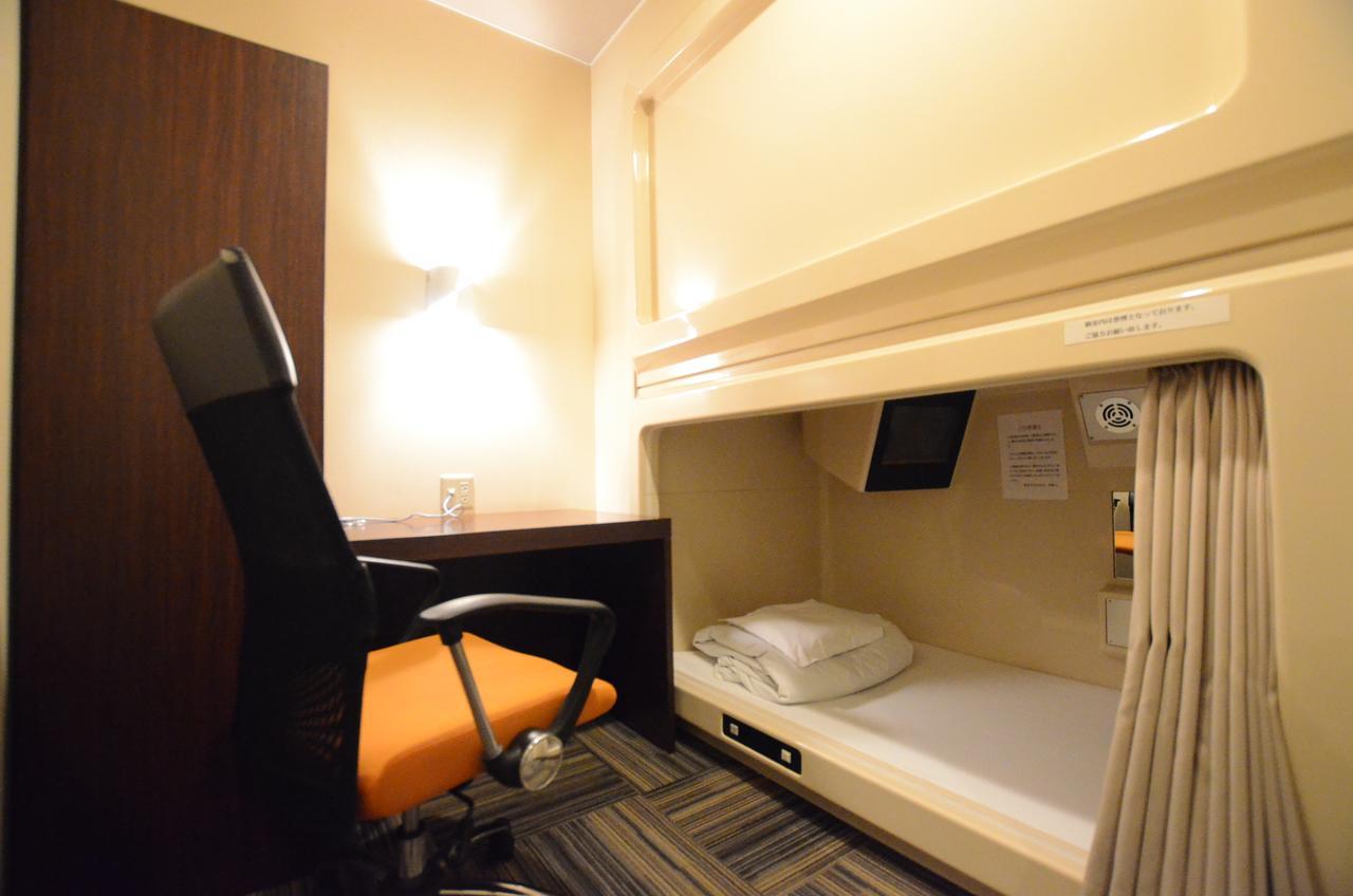 Kumamoto Capsule Hotel Bagian luar foto
